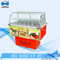 small salad display refrigerator freezer